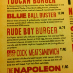 NahNahBah Menu