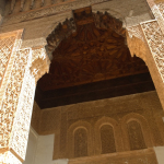 Detail at the Saadian Tombs